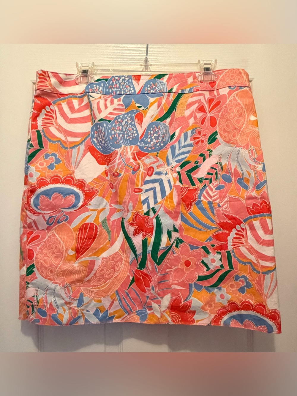 Bright print skirt